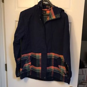 Marmot hooded lined jacket EUC